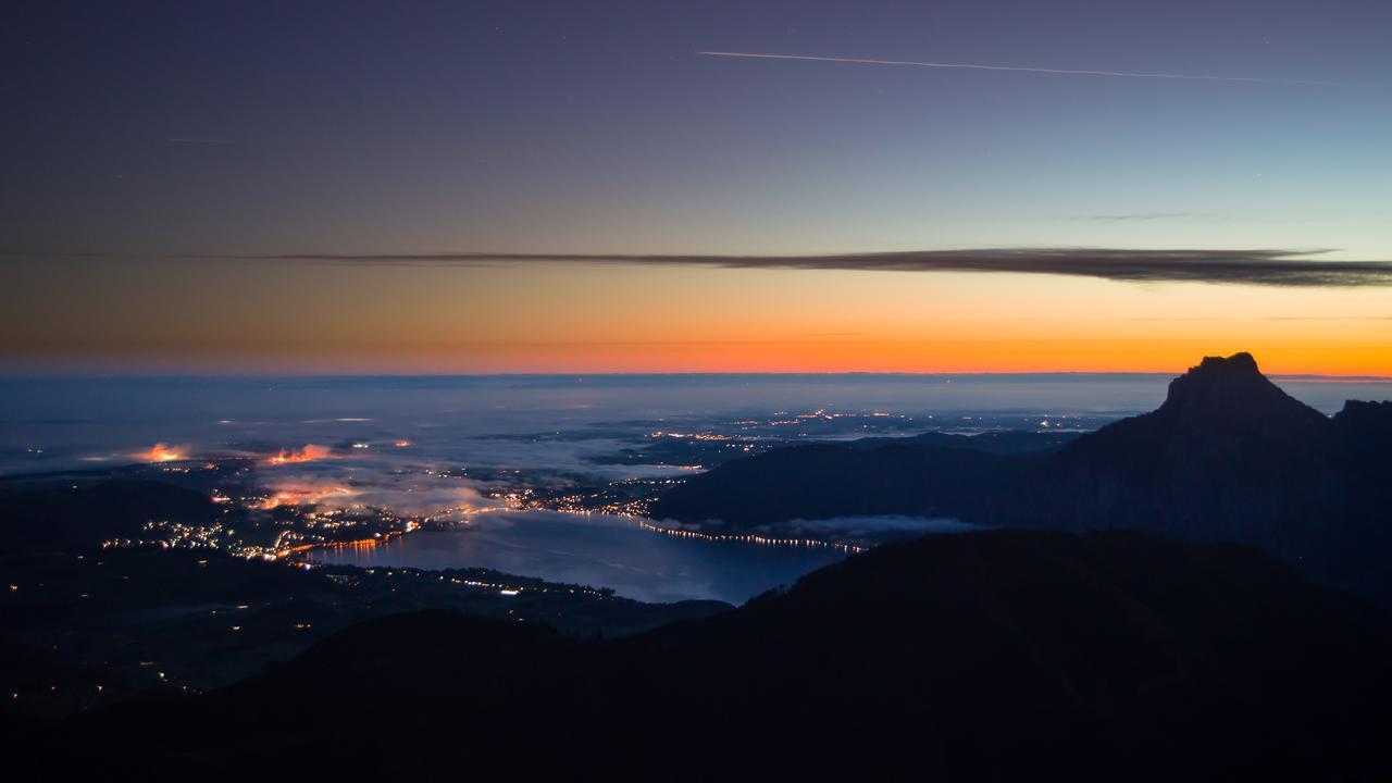 Almchalet Feuerkogel Ebensee Bagian luar foto